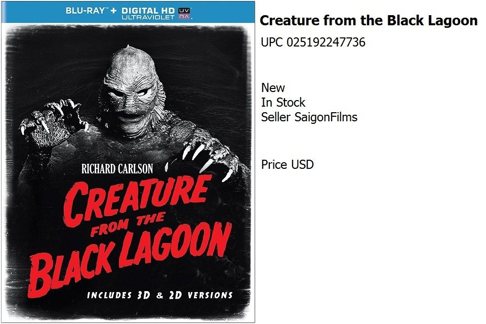 Creature from the Black Lagoon