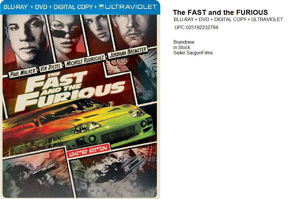 The Fast and the Furious The Fast and the Furious